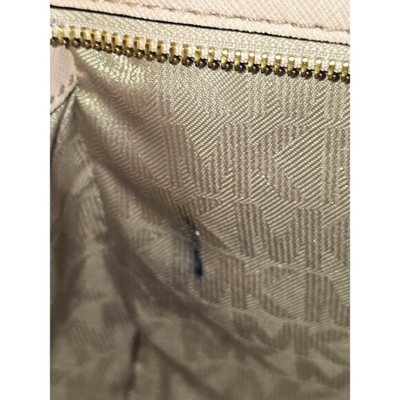 Michael Kors Women's Pale Pink Leather Selma Studded Tote Size Small 1826 - Picture 7 of 14